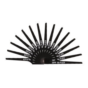 Sealey SA345/B1815 74mm HSS Air Saw Blade 18tpi - Pack of 15