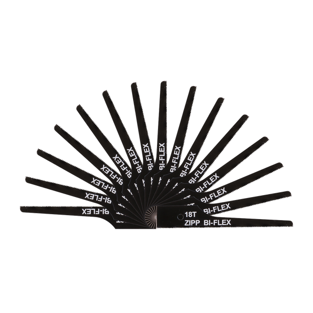 Sealey SA345/B1815 74mm HSS Air Saw Blade 18tpi - Pack of 15