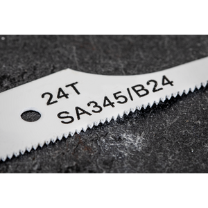 Sealey SA345/B24 74mm HSS Air Saw Blade 24tpi - Pack of 5 - additional view 2