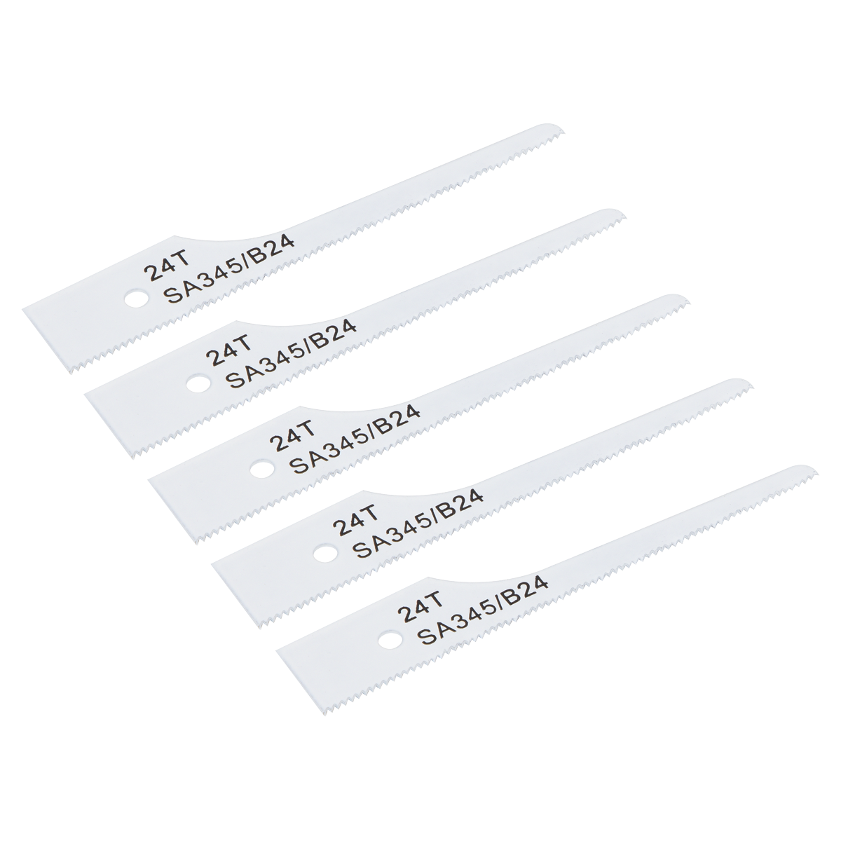 Sealey SA345/B24 74mm HSS Air Saw Blade 24tpi - Pack of 5
