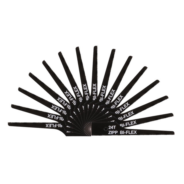 Sealey SA345/B2415 74mm HSS Air Saw Blade 24tpi - Pack of 15