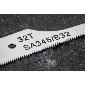 Sealey SA345/B32 74mm HSS Air Saw Blade 32tpi - Pack of 5 - additional view 3