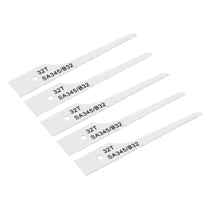 Sealey SA345/B32 74mm HSS Air Saw Blade 32tpi - Pack of 5
