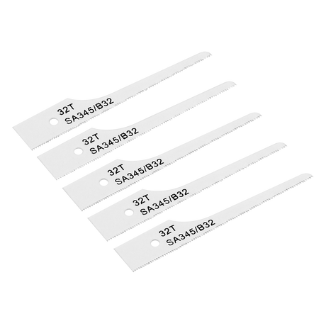 Sealey SA345/B32 74mm HSS Air Saw Blade 32tpi - Pack of 5