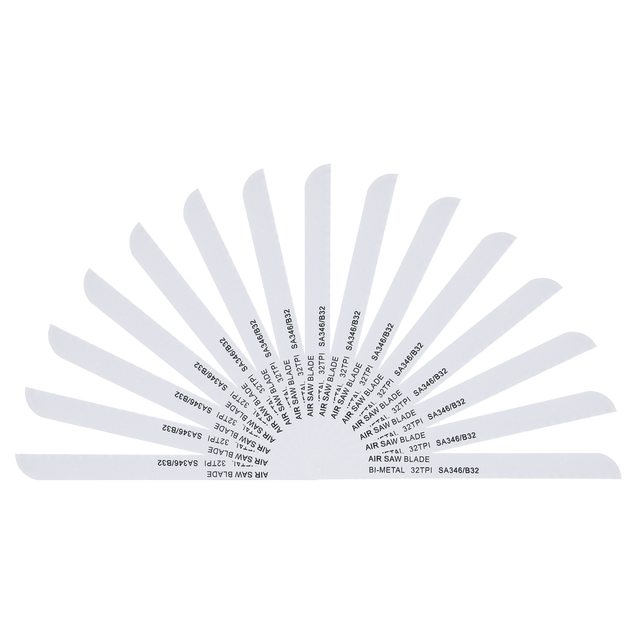 Sealey SA346/B3215 141mm HSS Air Saw Blade 32tpi - Pack of 15