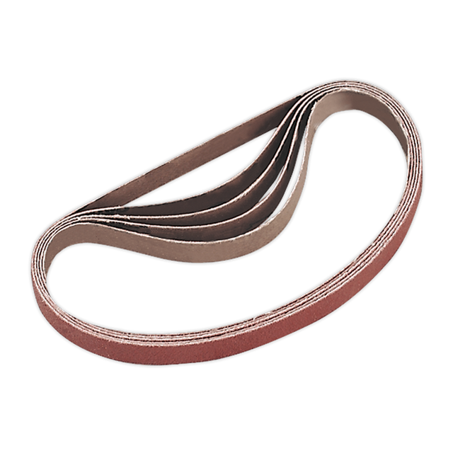 Sealey SA35/B100G 10 x 330mm Sanding Belt 100Grit - Pack of 5
