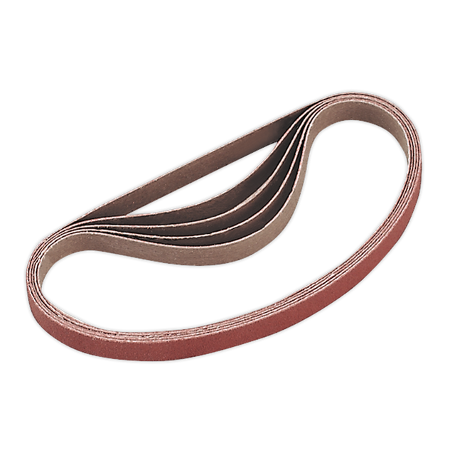 Sealey SA35/B120G 10 x 330mm Sanding Belt 120Grit - Pack of 5