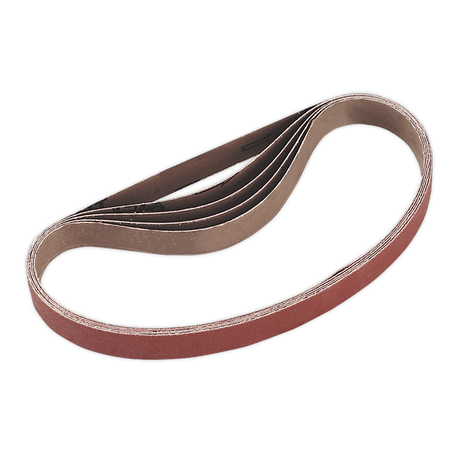 Sealey SA355/B100G 20 x 520mm Sanding Belt 100Grit - Pack of 5