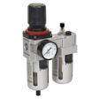 Sealey SA4001 High Flow Air Filter/Regulator/Lubricator