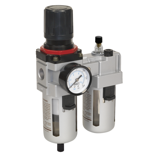 Sealey SA4001 High Flow Air Filter/Regulator/Lubricator