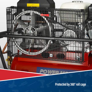 Sealey SA5055 50L Belt Drive Air Compressor with Petrol Engine 5.5hp - additional view 8