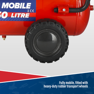 Sealey SA5055 50L Belt Drive Air Compressor with Petrol Engine 5.5hp - additional view 10