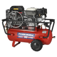 Sealey SA5055 50L Belt Drive Air Compressor with Petrol Engine 5.5hp