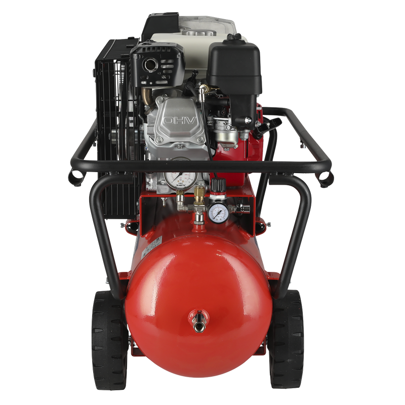 Sealey SA5055 50L Belt Drive Air Compressor with Petrol Engine 5.5hp - additional view 4
