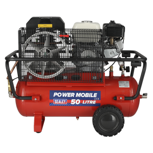 Sealey SA5055 50L Belt Drive Air Compressor with Petrol Engine 5.5hp - additional view 6