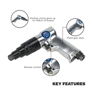 Sealey SA58 Pistol Grip Air Screwdriver - additional view 3