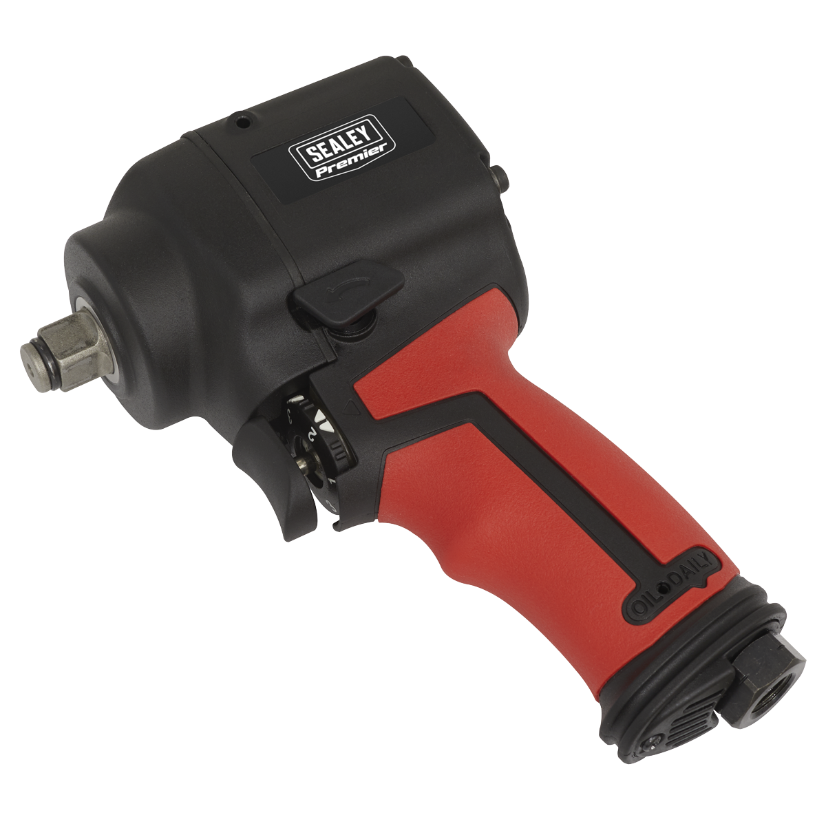 Sealey SA6002S Premier Twin Hammer Stubby Air Impact Wrench 1/2"Sq Drive
