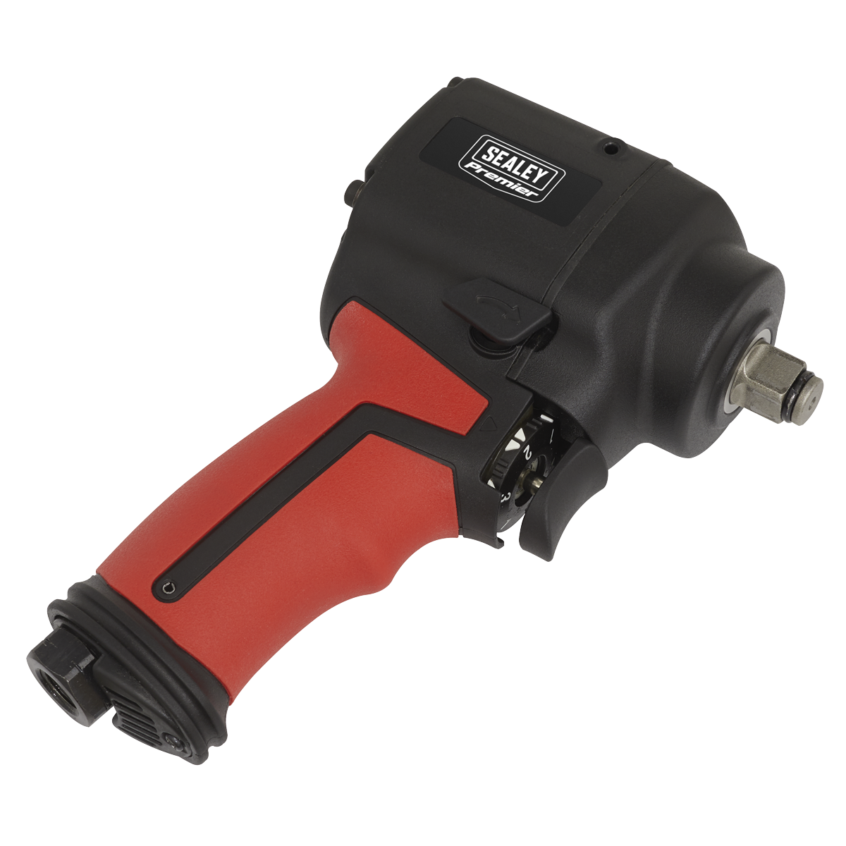 Sealey SA6002S Premier Twin Hammer Stubby Air Impact Wrench 1/2"Sq Drive - additional view 2