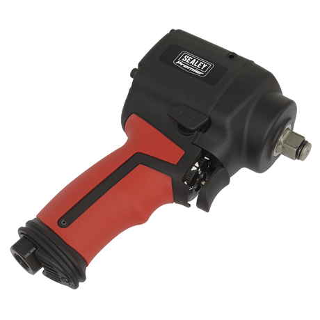 Sealey SA6002S Premier Twin Hammer Stubby Air Impact Wrench 1/2"Sq Drive - additional view 2
