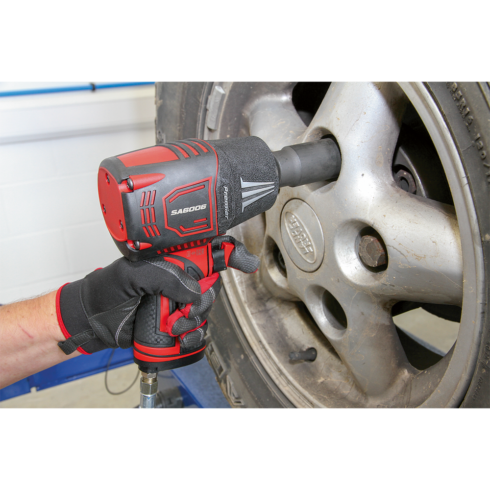 Sealey SA6006 Premier Twin Hammer Composite Air Impact Wrench 1/2"Sq Drive - additional view 7