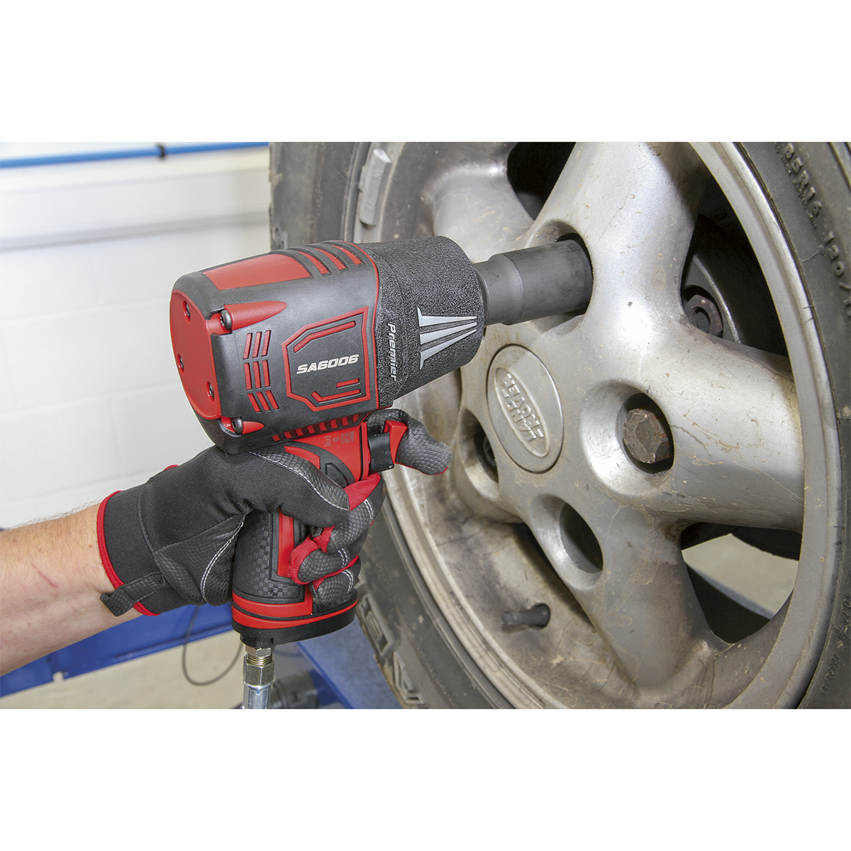 Sealey SA6006 Premier Twin Hammer Composite Air Impact Wrench 1/2"Sq Drive - additional view 7