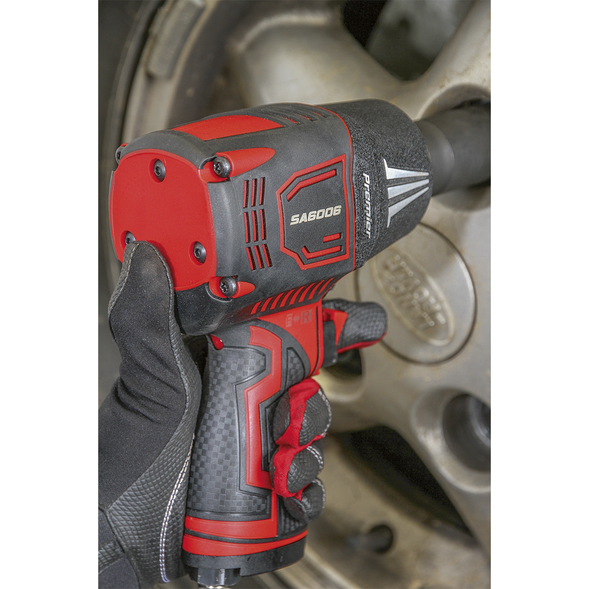 Sealey SA6006 Premier Twin Hammer Composite Air Impact Wrench 1/2"Sq Drive - additional view 4