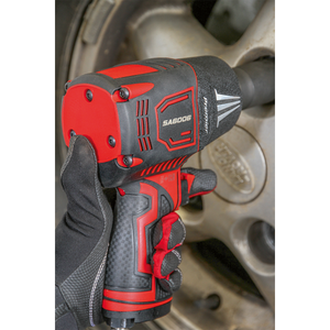 Sealey SA6006 Premier Twin Hammer Composite Air Impact Wrench 1/2"Sq Drive - additional view 4