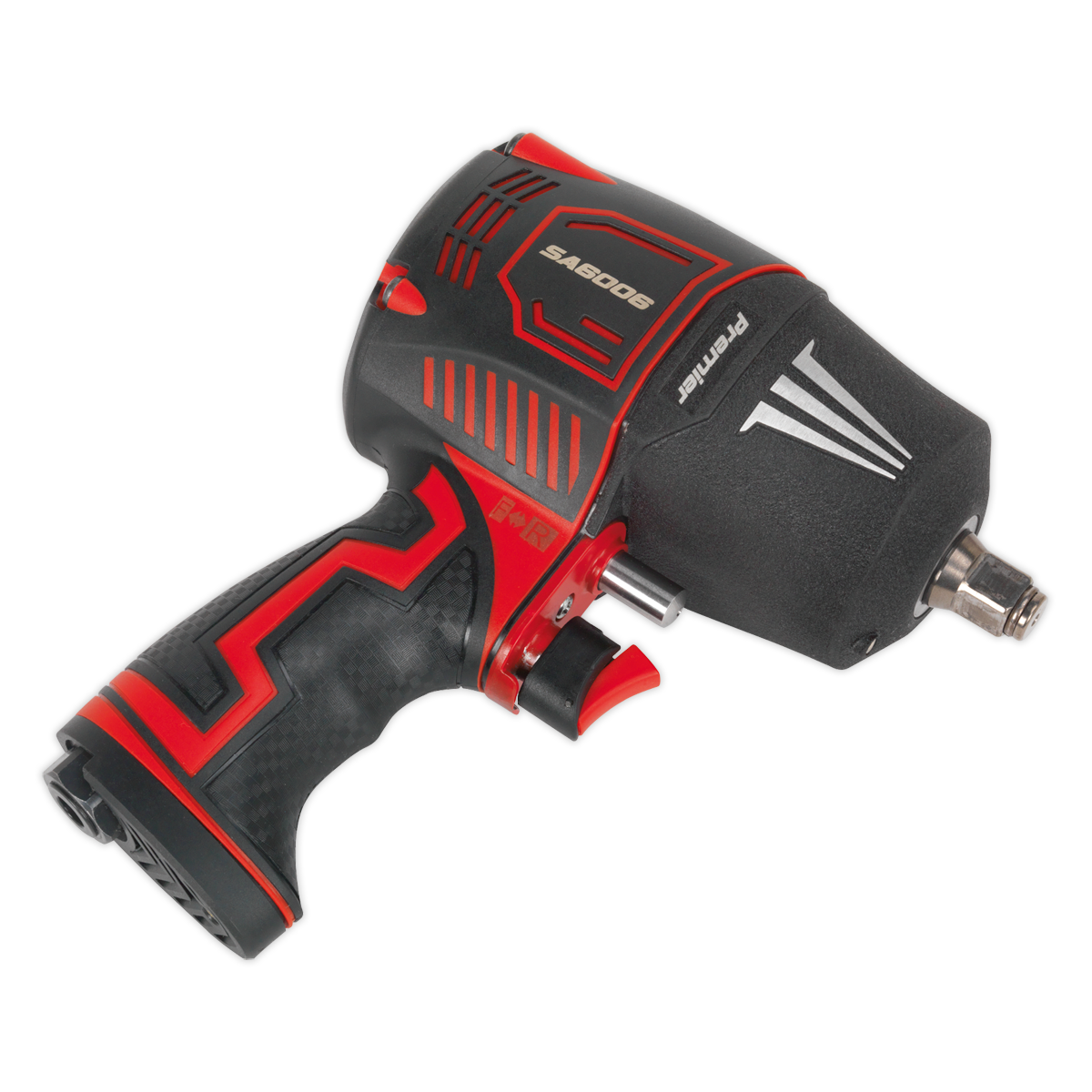 Sealey SA6006 Premier Twin Hammer Composite Air Impact Wrench 1/2"Sq Drive - additional view 9