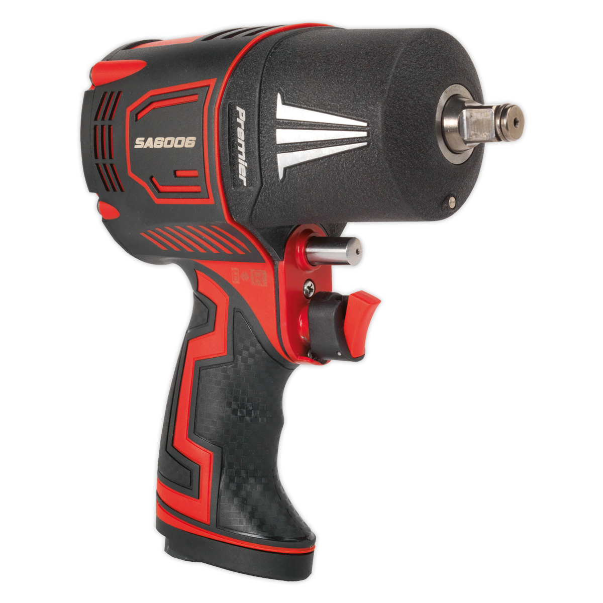 Sealey SA6006 Premier Twin Hammer Composite Air Impact Wrench 1/2"Sq Drive - additional view 11