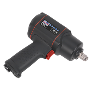 Sealey SA6007 Premier Twin Hammer Composite Air Impact Wrench 1/2"Sq Drive - additional view 2
