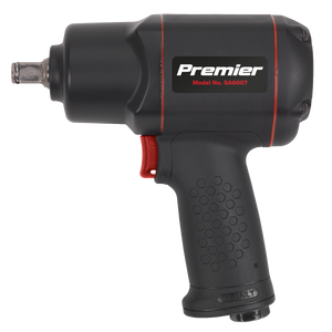 Sealey SA6007 Premier Twin Hammer Composite Air Impact Wrench 1/2"Sq Drive - additional view 3