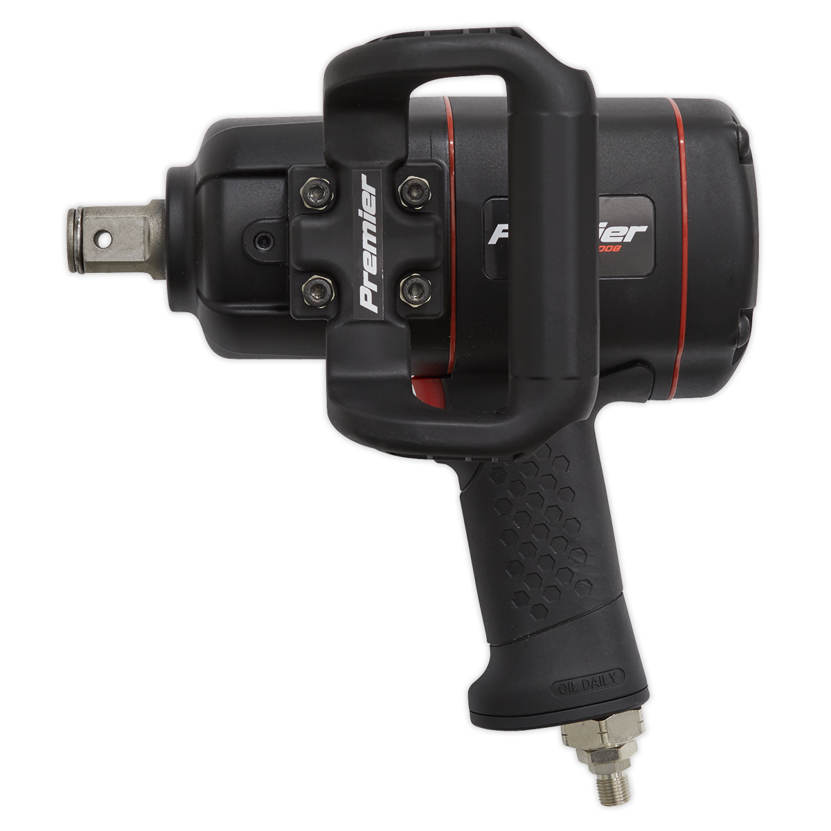 Sealey SA6008 Premier Twin Hammer Composite Air Impact Wrench 1"Sq Drive - additional view 3