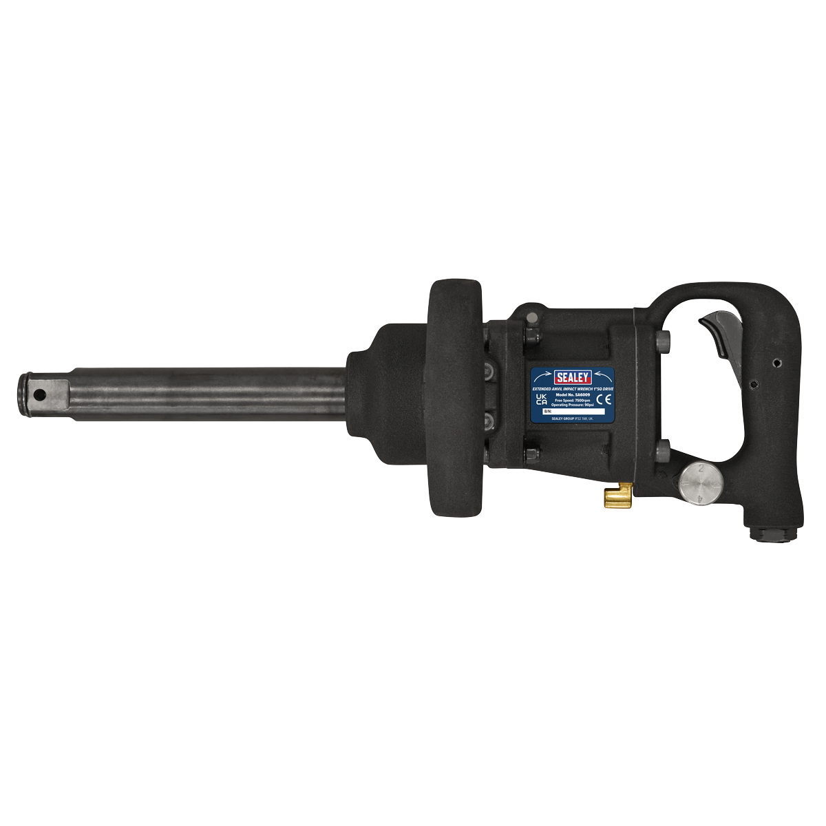 Sealey SA6009 Twin Hammer Extended Anvil Impact Wrench 1"Sq Drive - additional view 3