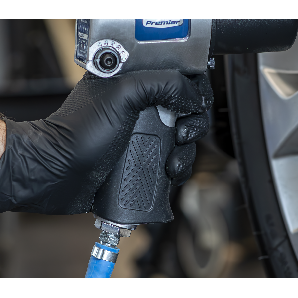 Sealey SA602 Premier Twin Hammer Air Impact Wrench 1/2"Sq Drive - additional view 2