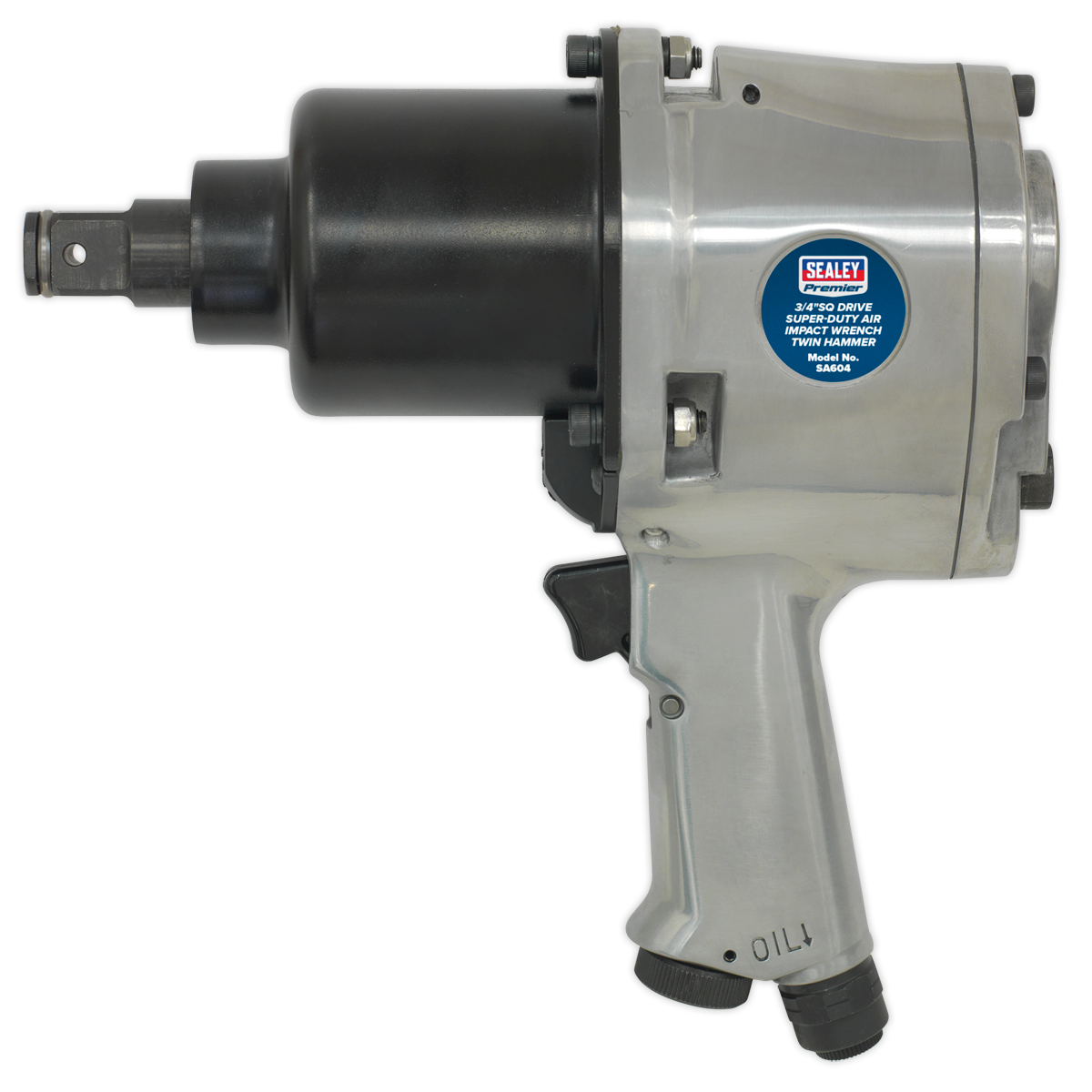 Sealey SA604 Premier Twin Hammer Air Impact Wrench 3/4"Sq Drive - additional view 2
