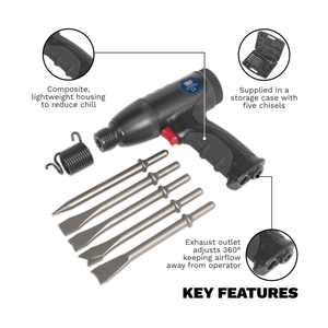 Sealey SA613 Premier Medium Stroke Composite Air Hammer Kit - additional view 7