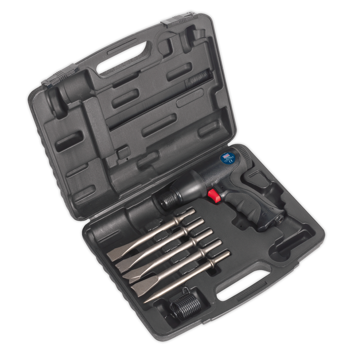 Sealey SA613 Premier Medium Stroke Composite Air Hammer Kit