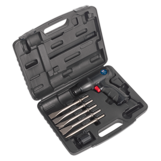 Sealey SA613 Premier Medium Stroke Composite Air Hammer Kit
