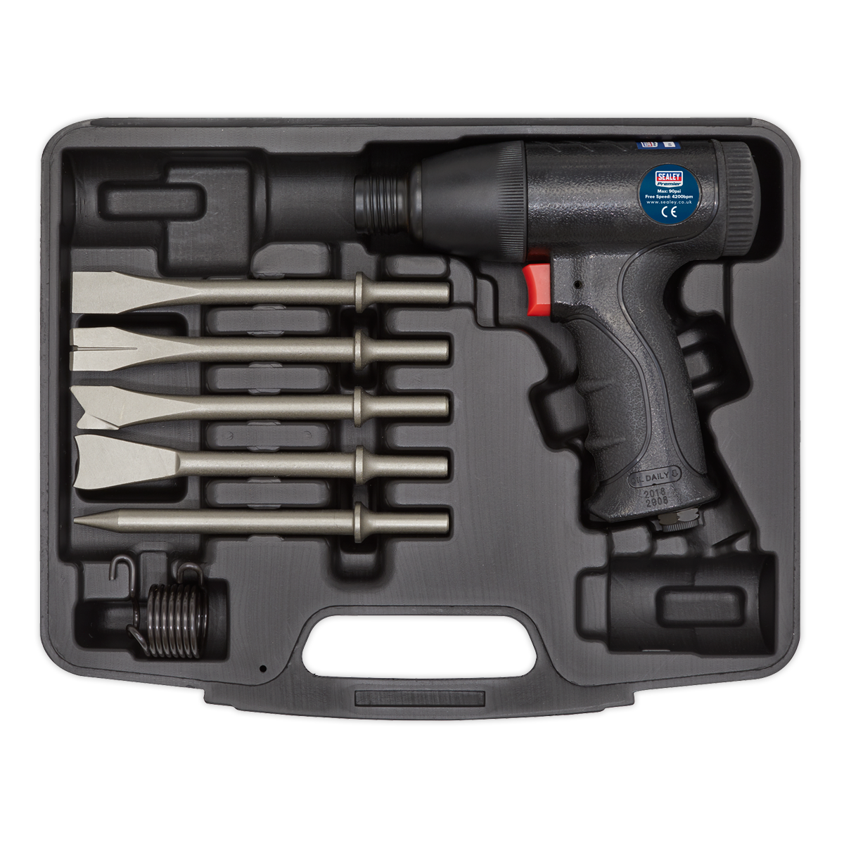 Sealey SA613 Premier Medium Stroke Composite Air Hammer Kit - additional view 5