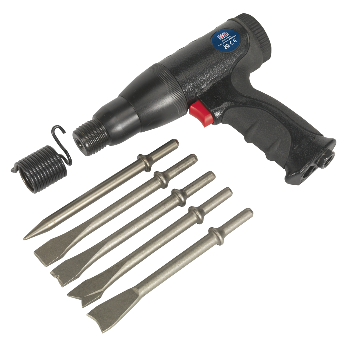 Sealey SA614 Premier Long Stroke Composite Air Hammer Kit - additional view 3