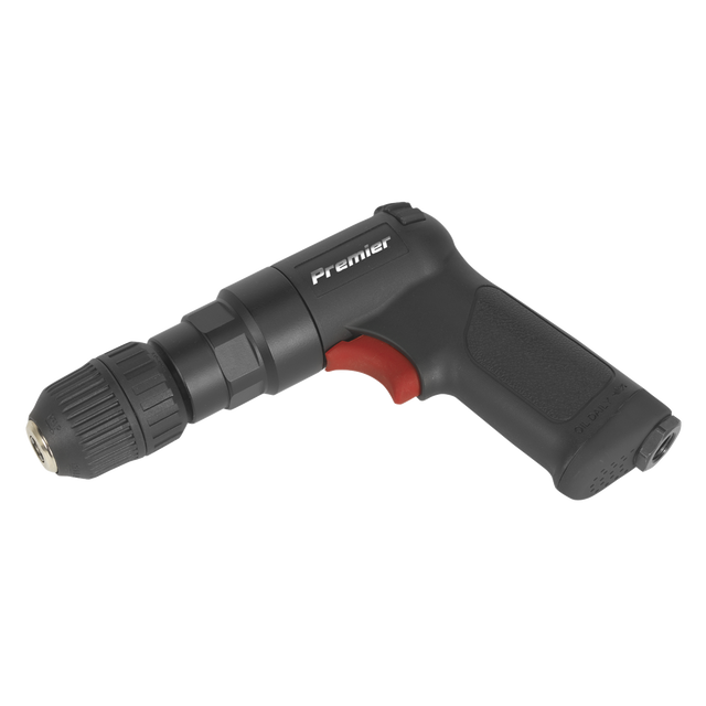 Sealey SA620 Premier Composite Reversible Air Pistol Drill 10mm with Keyless Chuck