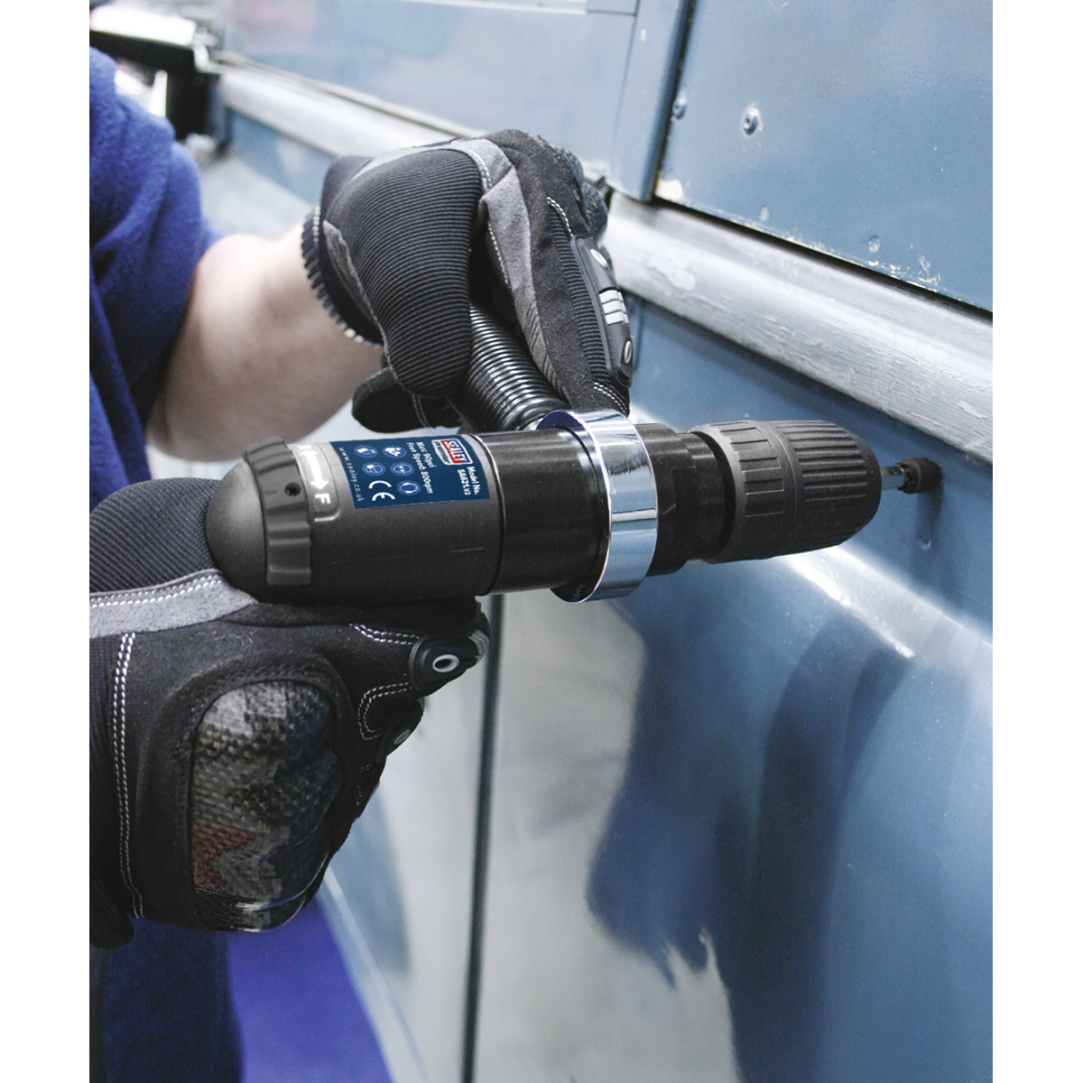 Sealey SA621 Premier Composite Reversible Air Drill 13mm with Keyless Chuck - additional view 2