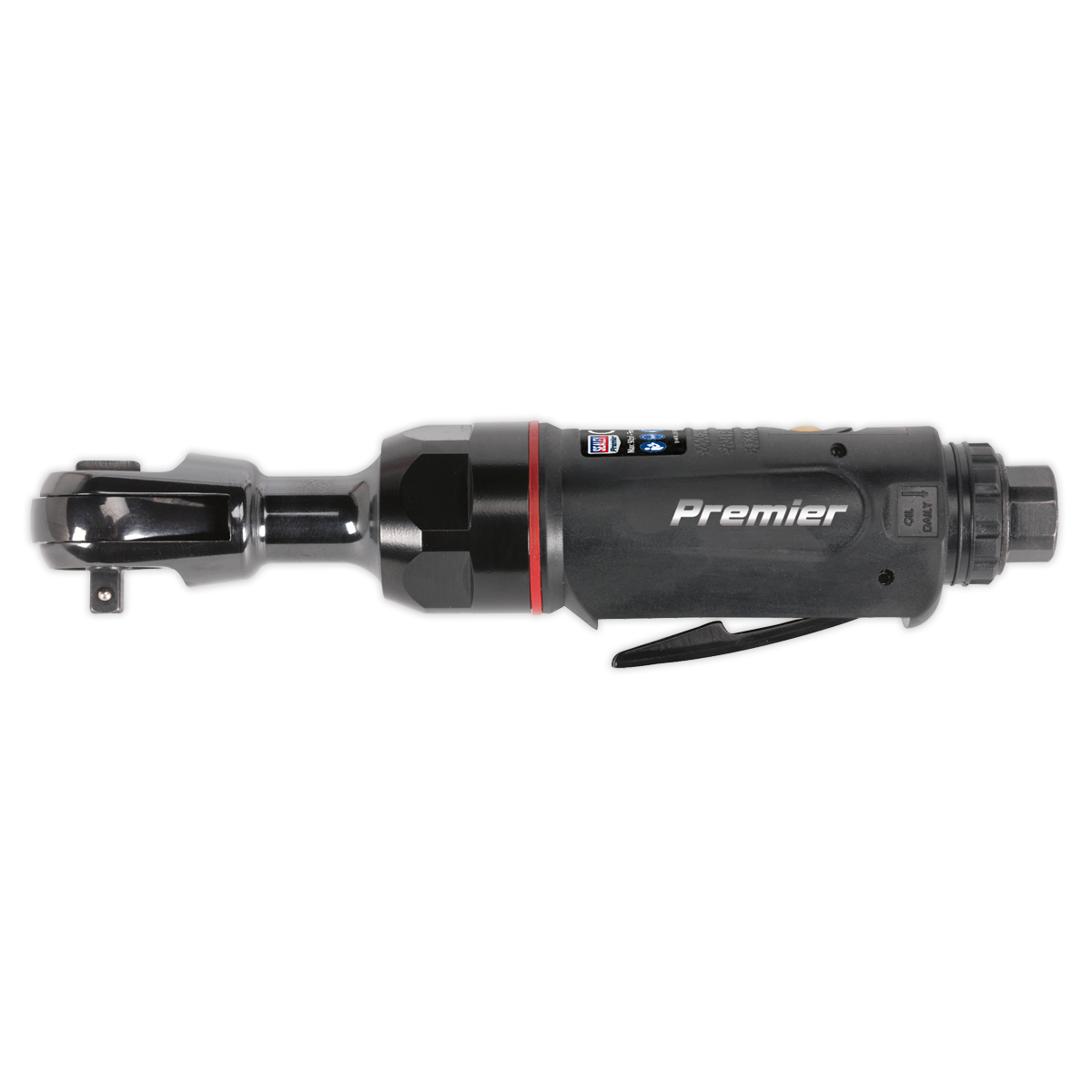 Sealey SA630 Premier Compact Air Ratchet Wrench 1/4"Sq Drive - additional view 3
