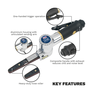 Sealey SA635 Premier Air Belt Sander 10 x 330mm - additional view 3