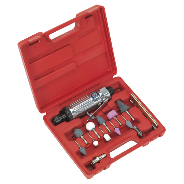 Sealey SA67 Air Die Grinder Kit 16pc