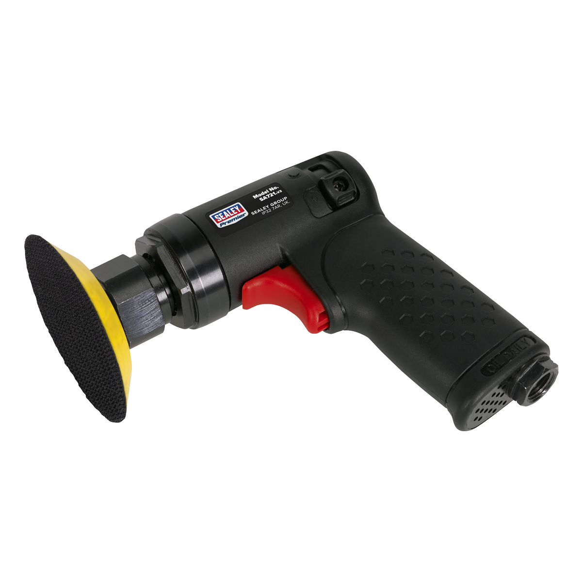 Sealey SA721 Premier Composite Mini Air Orbital Sander 75mm