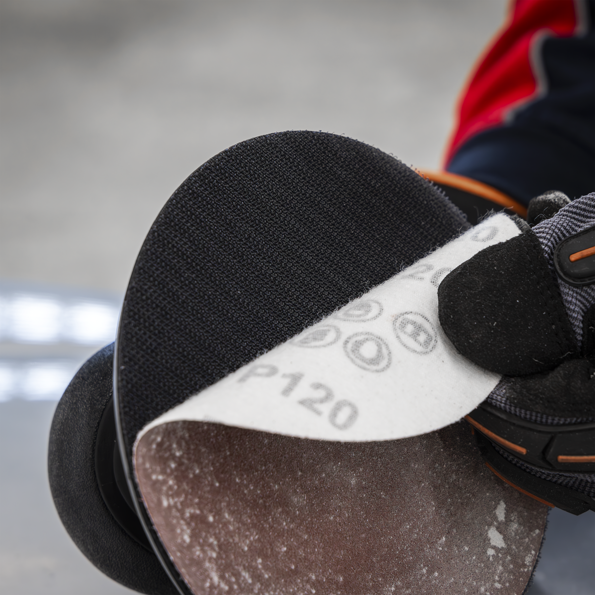 Sealey SA800 Air Palm Orbital Sander Ø150mm - additional view 5
