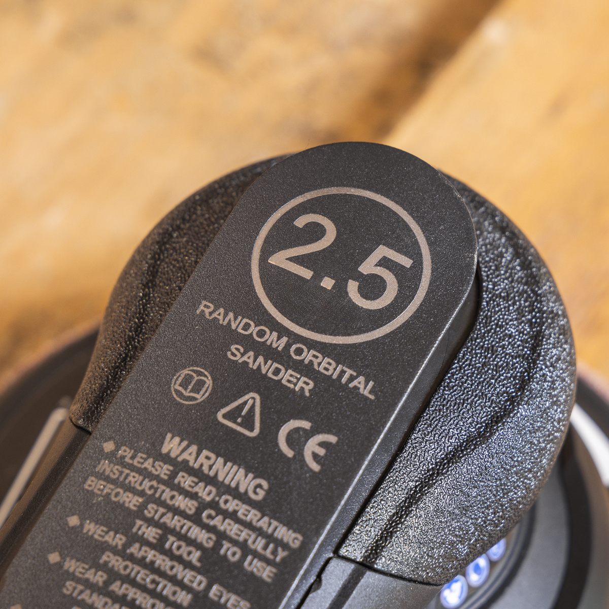 Sealey SA801 Air Palm Orbital Sander Ø150mm Dust-Free - additional view 6