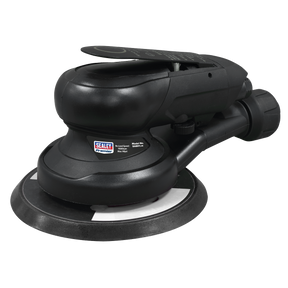 Sealey SA801 Air Palm Orbital Sander Ø150mm Dust-Free
