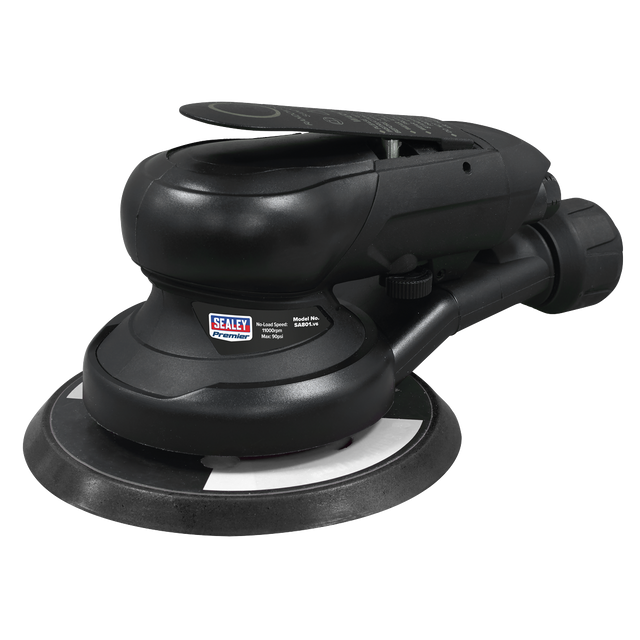Sealey SA801 Air Palm Orbital Sander Ø150mm Dust-Free
